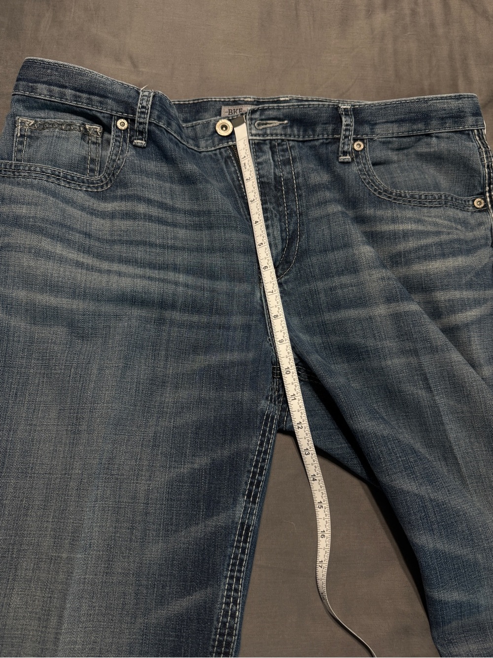 BKE Bootcut Men's Jeans - Blue
